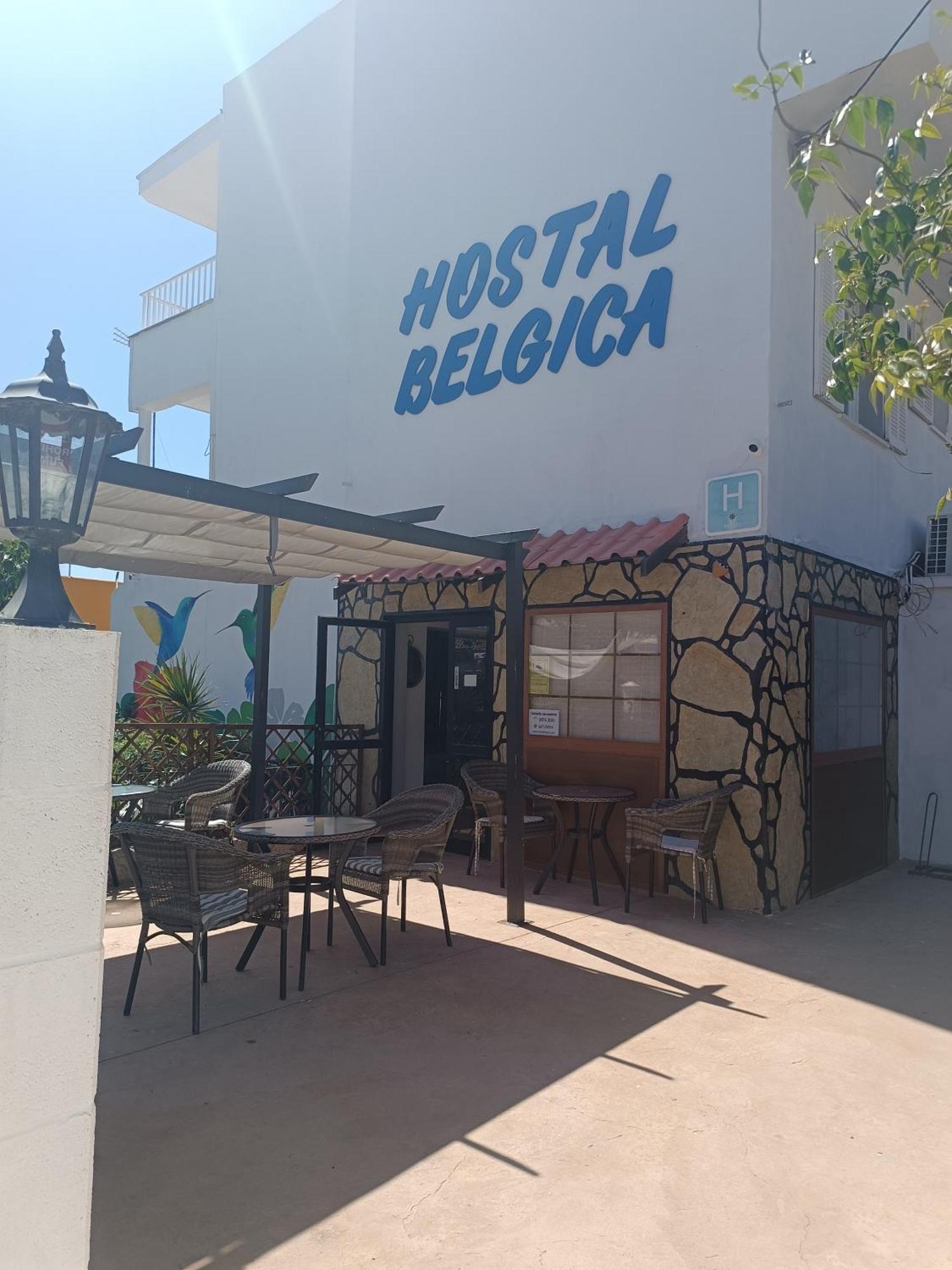 Hostal Belgica Пальма Нова Экстерьер фото